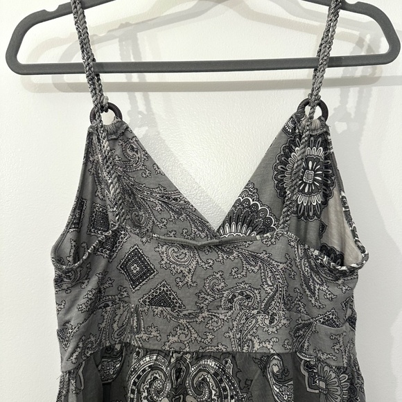 LUCKY BRAND EMPIRE WAIST LONG DRESS - M - Picture 3 of 6